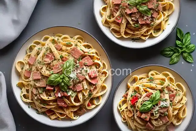 Pasta Pancetta