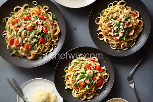 Pasta Primavera with Fresh Linguine