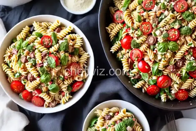 Pasta Salad for a Crowd