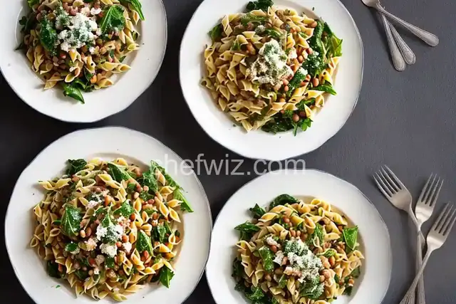 Pasta With Beans and Greens Recipe