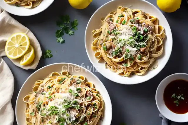 Pasta With Brown Butter, Whole Lemon, and Parmesan