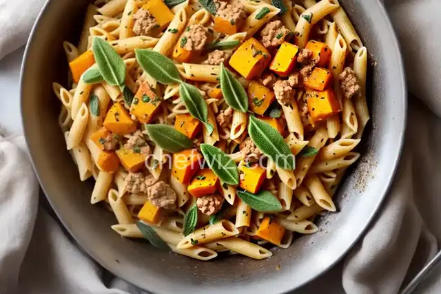 Pasta With Butternut Squash and Sage Brown Butter Recipe