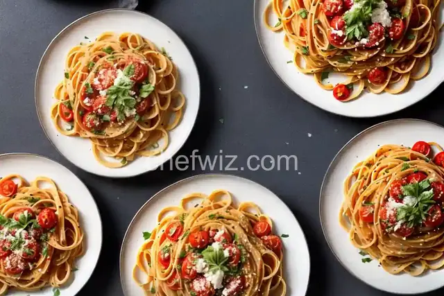 Pasta With No-Cook Tomato Sauce