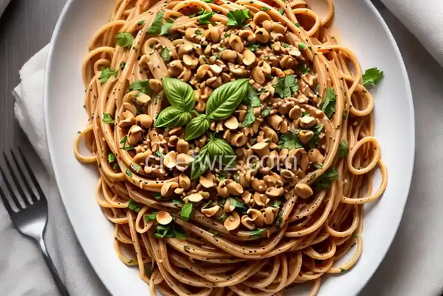 Pasta With Peanut Sauce