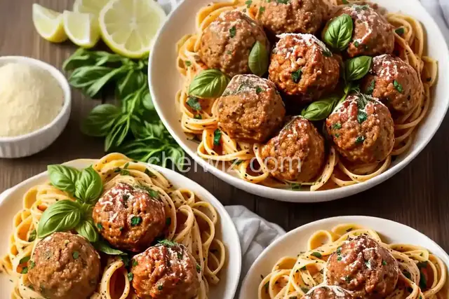 Pasta With Turkey Meatballs