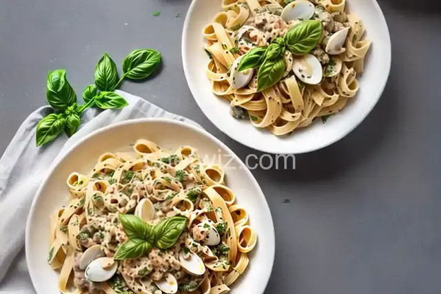 Pasta With White Clam Sauce