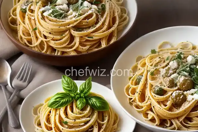 Pasta al Preserved Limone