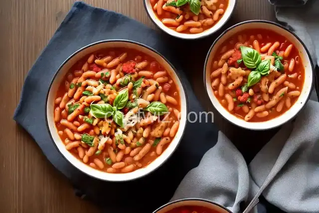 Pasta and Beans: Pasta e Fagioli