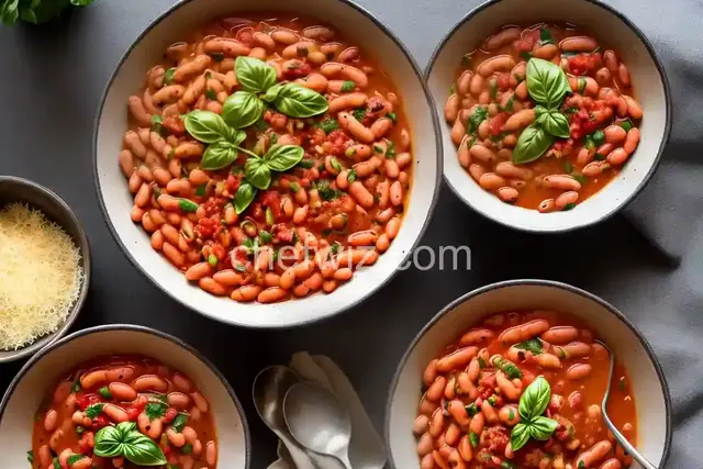 Pasta e Fagioli (Italian Pasta and Beans)