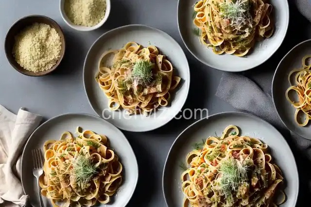Pasta with Fennel and Onions