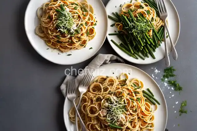 Pasta with Garlic Scapes