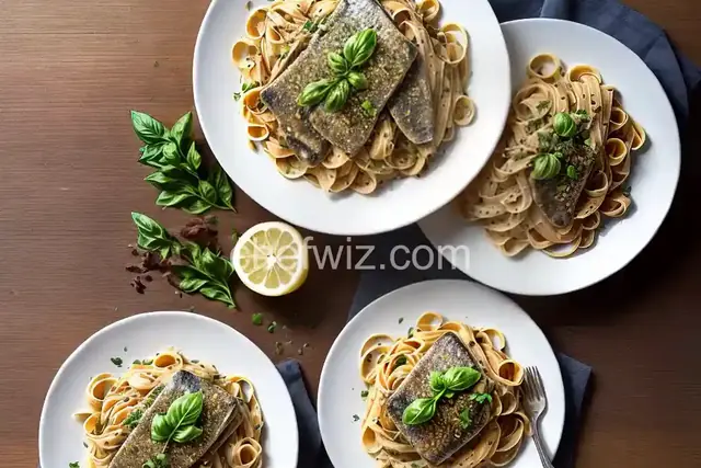 Pasta with Sardines and Lemon