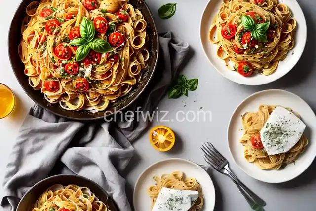 Pasta with Sun Gold Tomatoes