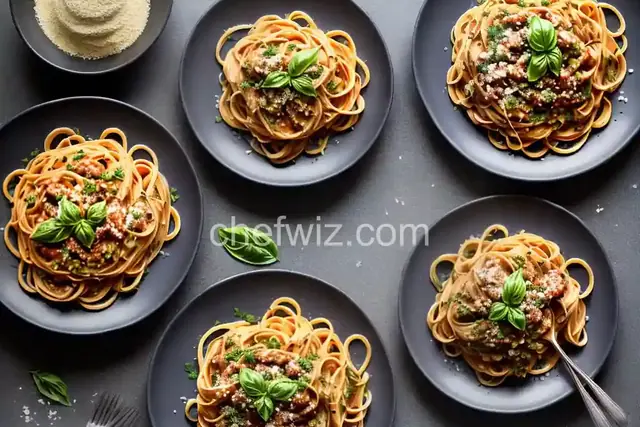 Pasta with Walnut Sauce