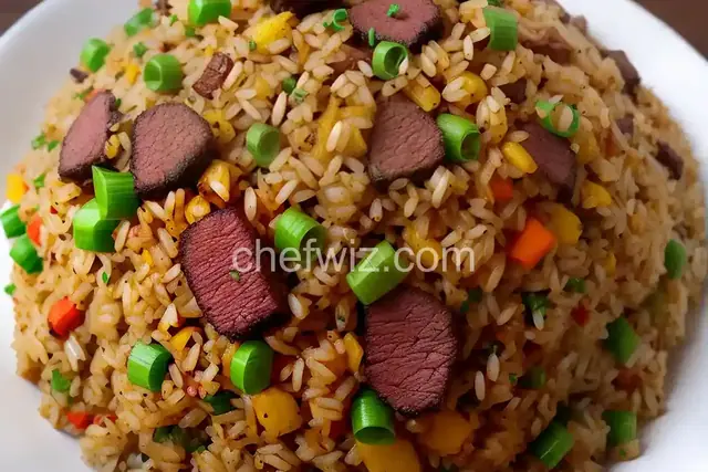 Pastrami Fried Rice
