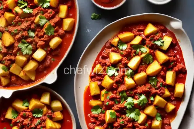 Patatas Bravas with Pimentón Sauce