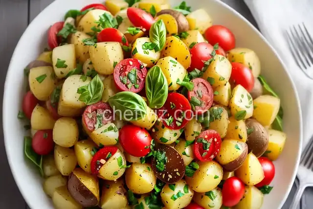 Patate Prezzemolate (Vegan Italian Potato Salad)