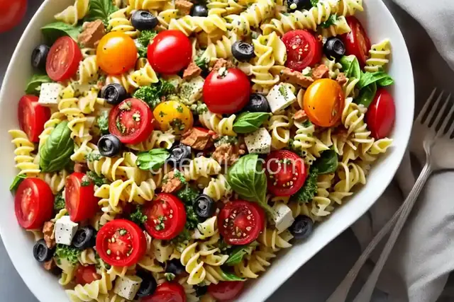 Patchwork Quilt Pasta Salad