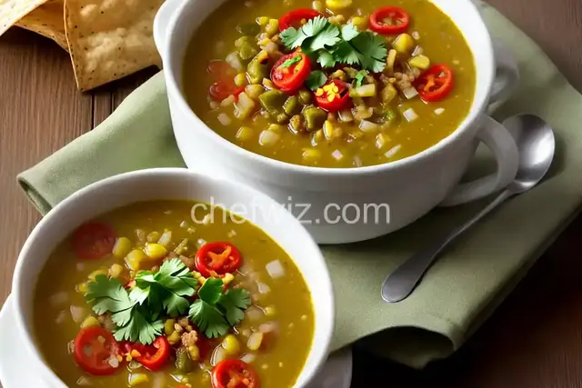 Patricia's Green Chile Soup