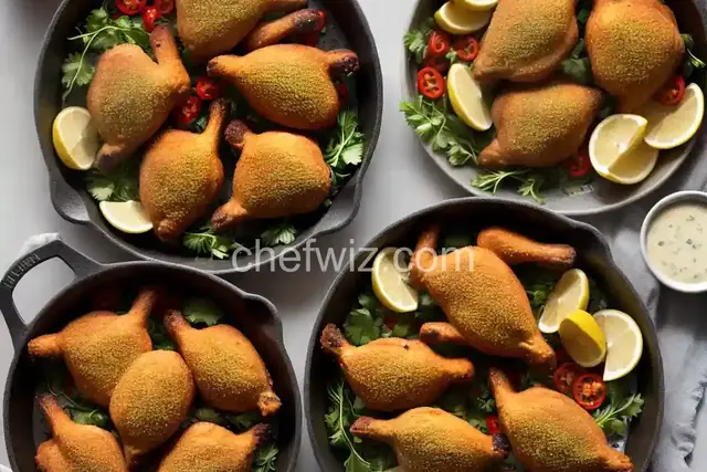 Pat's Deep-Fried Cornish Game Hens