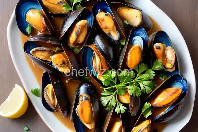 Patti's Mussels a la Mariniere