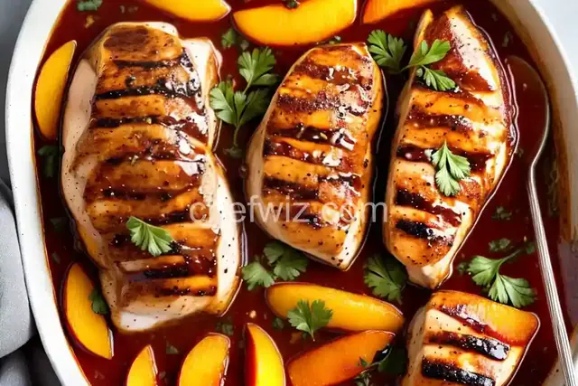 Peach Balsamic Chicken