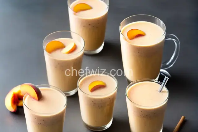 Peach Banana Smoothie