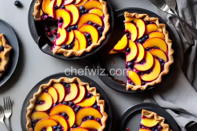 Peach-Blueberry Pie