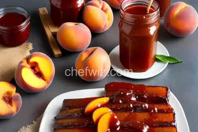 Peach Bourbon BBQ Sauce
