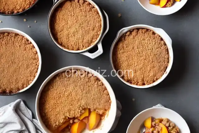 Peach Crumble