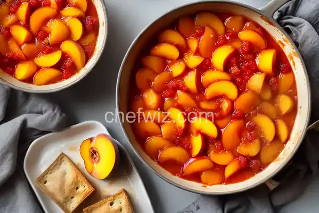 Peach-Habanero Jam