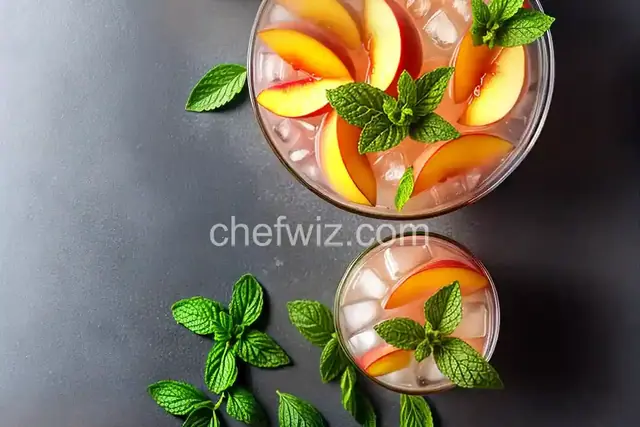 Peach Mojito