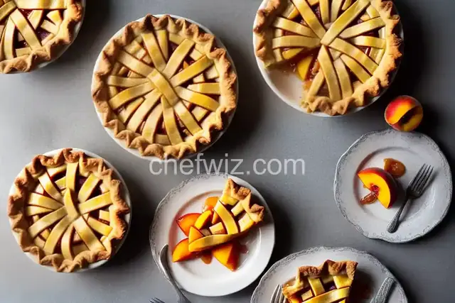 Peach Pie with Frozen Peaches