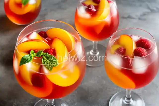 Peach Sangria