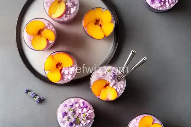 Peach and Lavender Ice