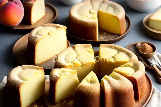 Peaches & Cream Pound Cake