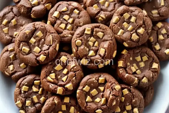 Peanut Butter-Chocolate No-Bake Cookies