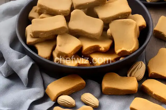 Peanut Butter Dog Bone Treats