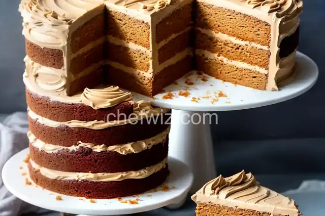 Peanut Butter Layer Cake with Peanut Butter Frosting