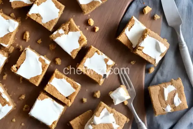 Peanut Butter Marshmallow Squares