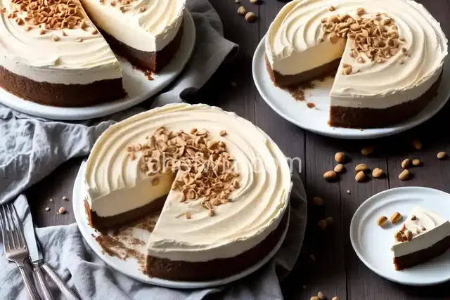 Peanut Butter No-Bake Cheesecake