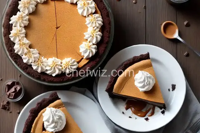 Peanut Butter Pie with Chocolate Crust