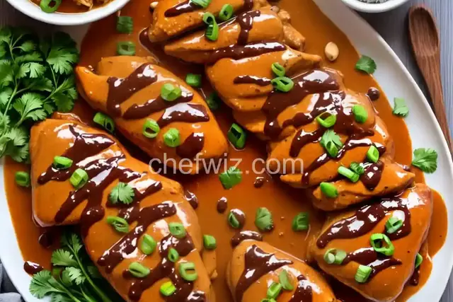 Peanut Butter Sauce Chicken