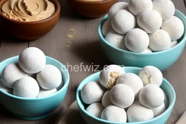 Peanut Butter Snowballs