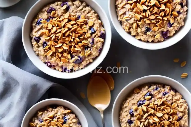 Peanut Butter and Jelly Oatmeal