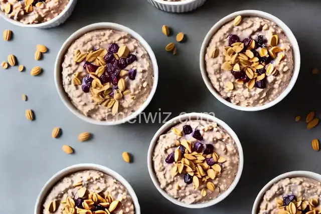Peanut Butter and Jelly Overnight Oats