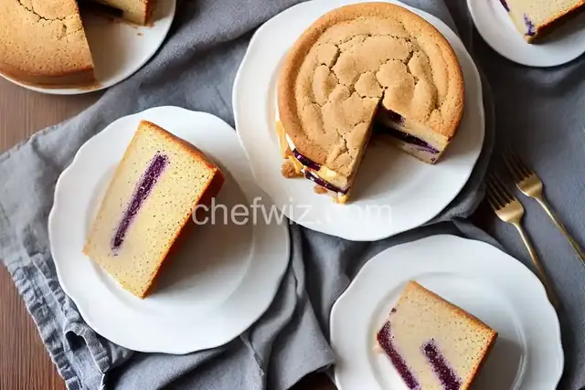 Peanut Butter and Jelly Sandwich Cake