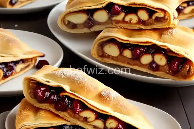 Peanut Butter and Jelly Stromboli