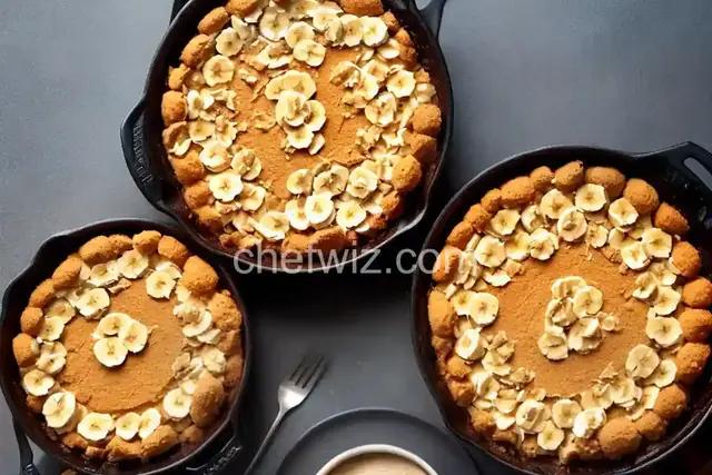 Peanut Butter and Roasted Banana Pudding