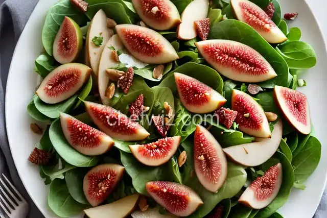 Pear-Fig Salad